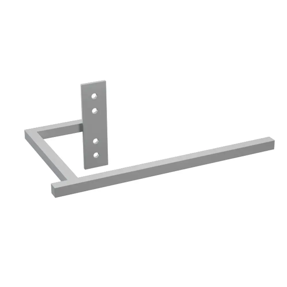 Kermi Handtuchbügel kurz RAL 9005, Abmessungen: 240 mm, Tiefschwarz, ZC01160006